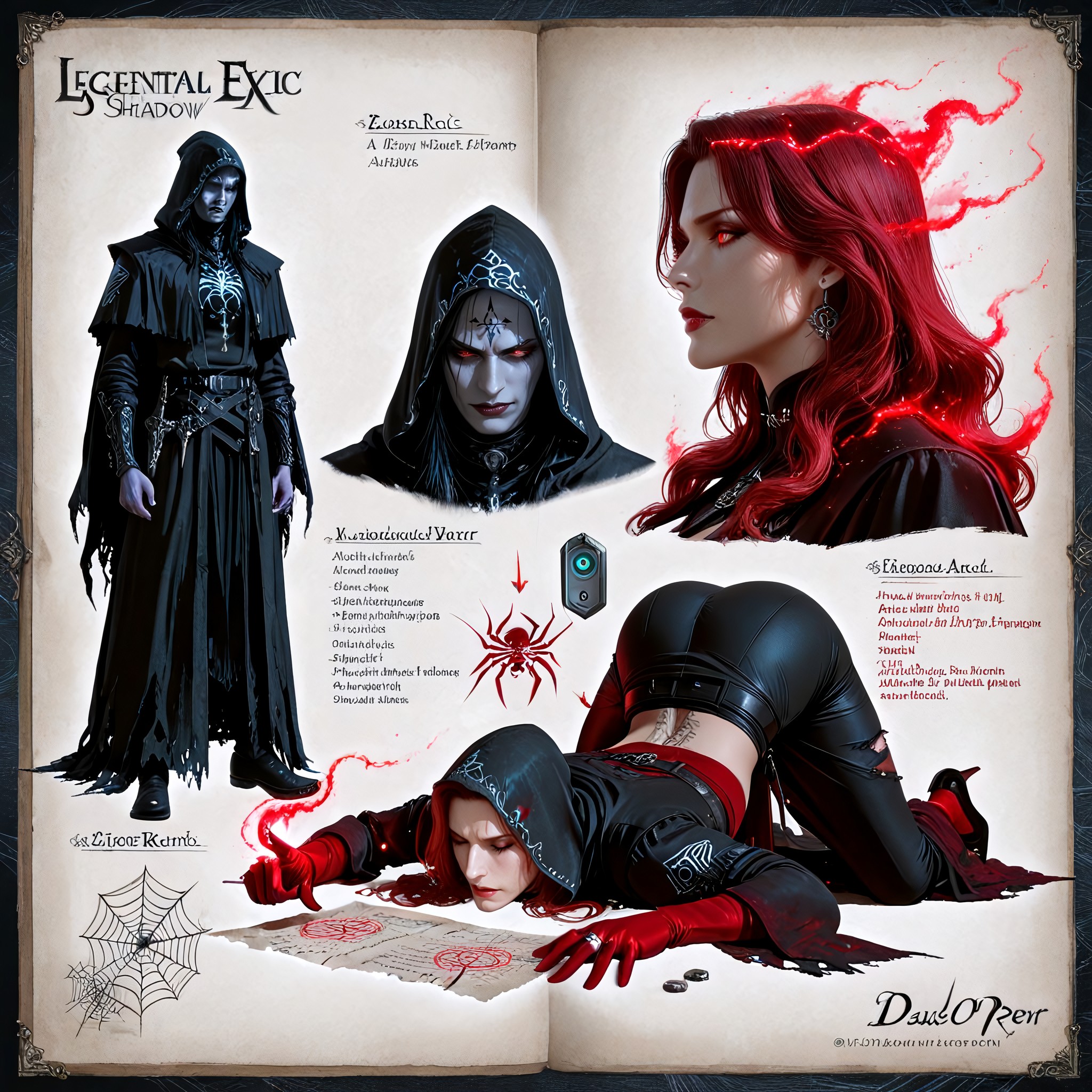 Multifaceted, Deep Crimson Ruby The Setting Has Thorny Prongs Surrounding The Main Image Are Multiple Detailed Studies Upper Left, Detailed Texture Hentai AI Porn
