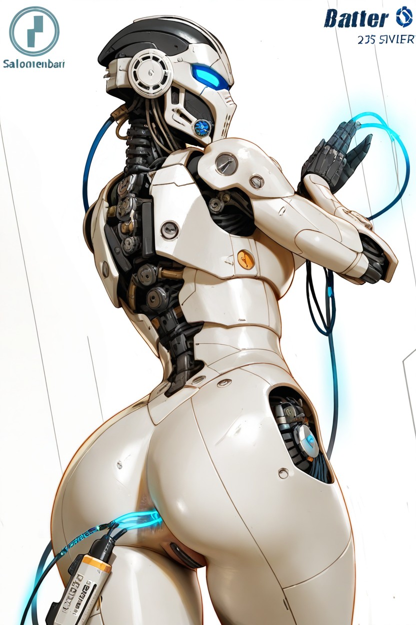 18+, Bartolomeobari Style, She Is Charging Her Battery Hentai AI Porn