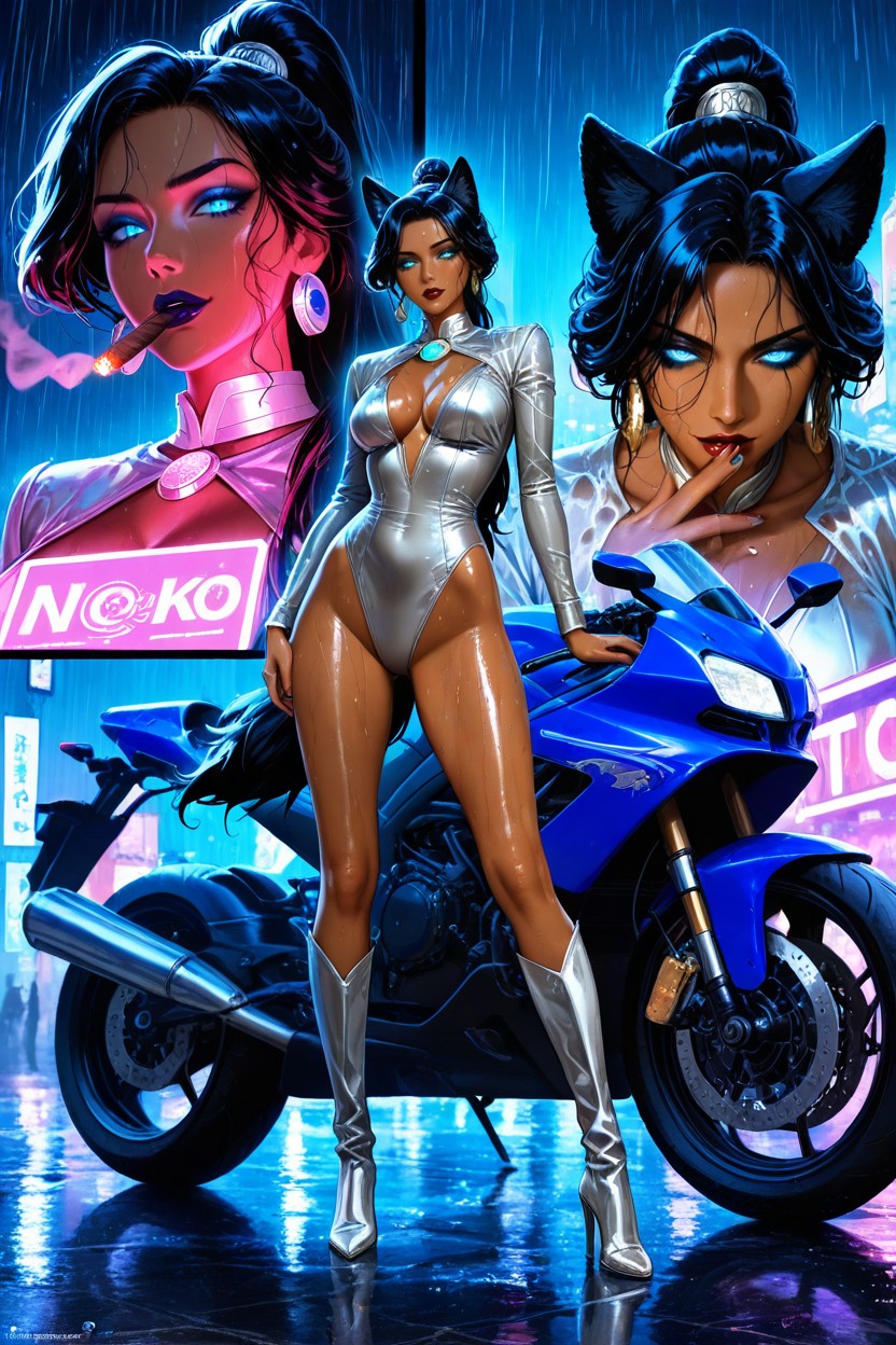 Small Ass, Cleopatra Silver, Dark Makeup Hentai AI Porn