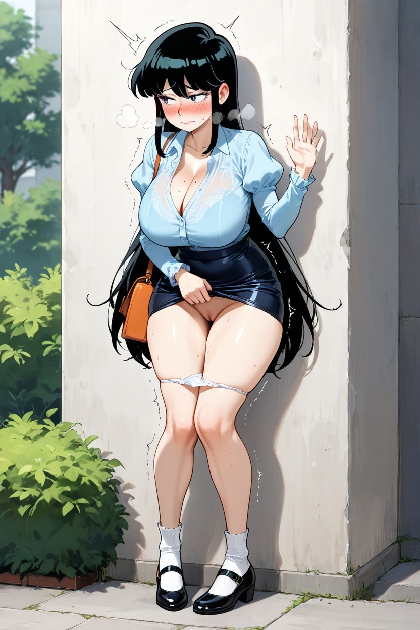 Frills, Shirt Tucked In, Bush Hentai AI Porn