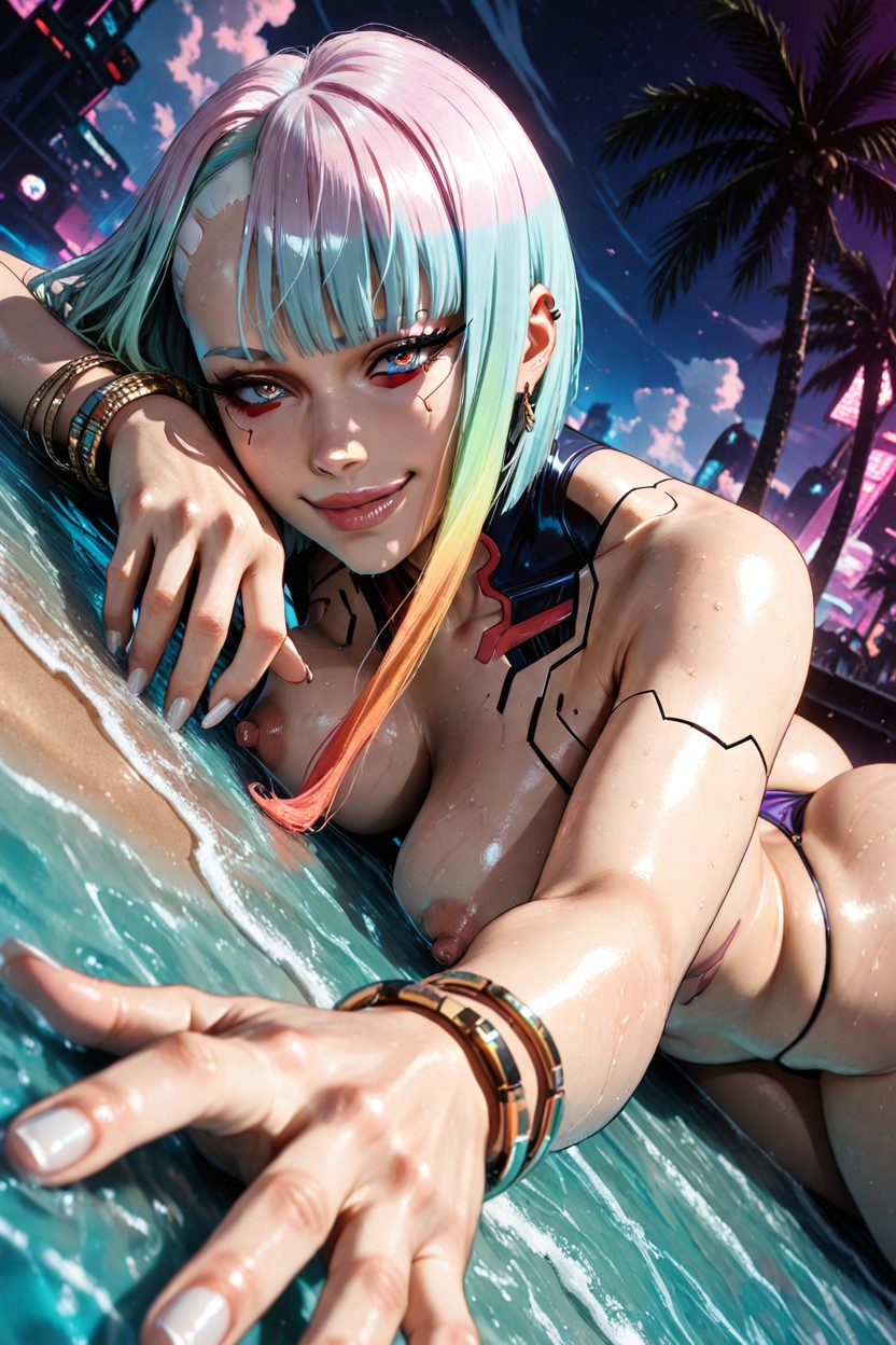 Inner Pussy, Ultra Detailed Pupils, Close Up Hentai AI Porn