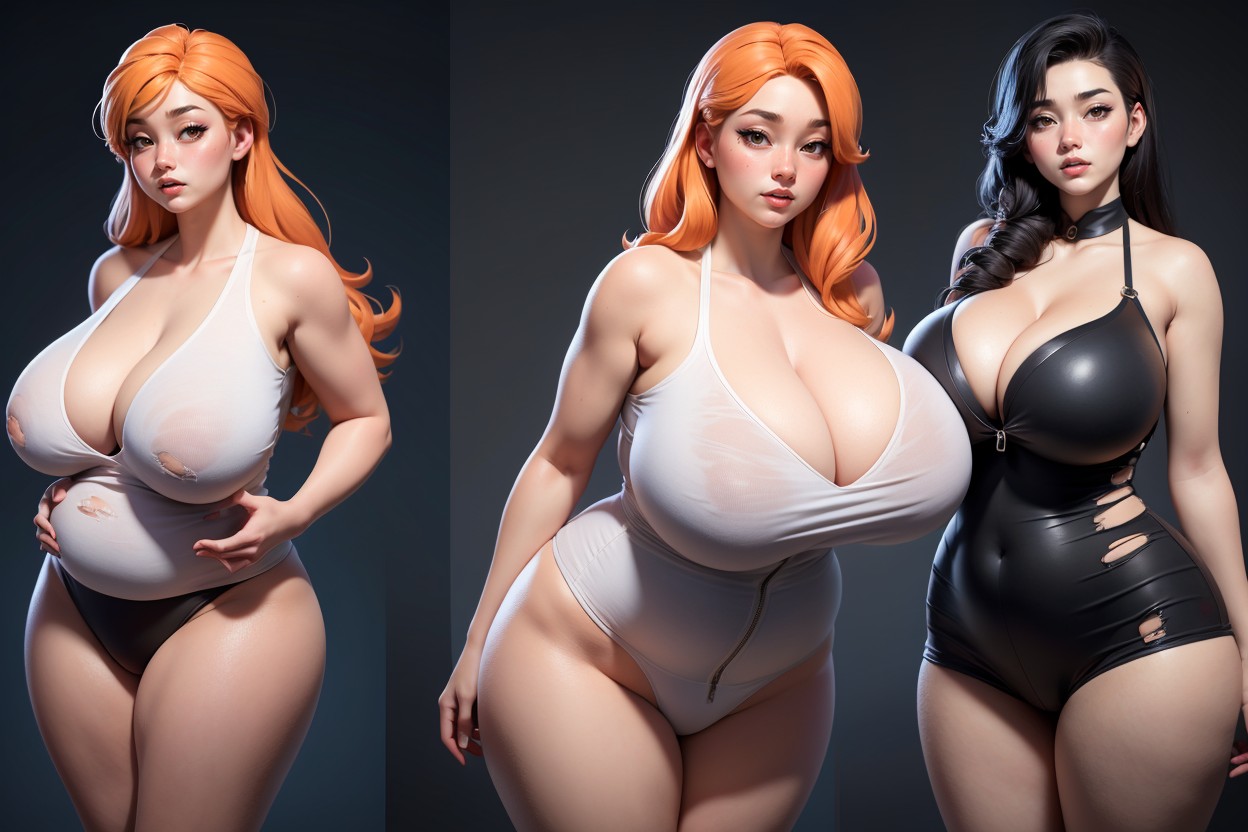 Huge Anime Proportions, Lee, Lorathe_most_significant_drastic_before-and-after_comparison_of_growth_more_voluptuous Hentai AI Porn