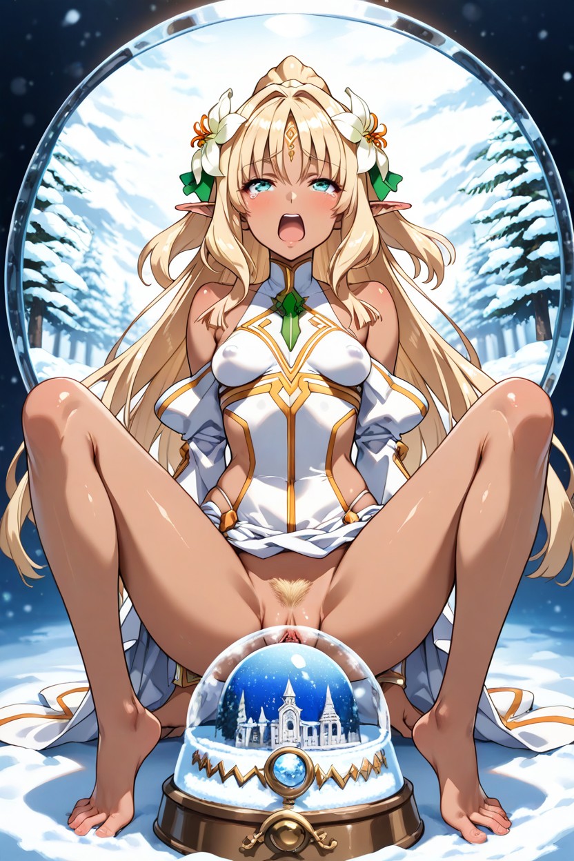 Masterfully Refined Hands And Pussy And Faces, Asymetric Legs Position, Futaba Lily Ramses Hentai IA