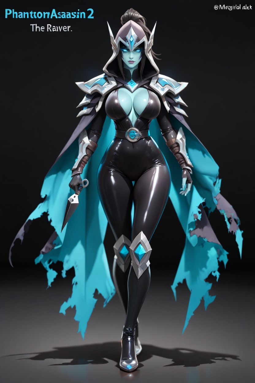 Phantom Assassin From Dota, Standing, 25+ Hentai AI Porn