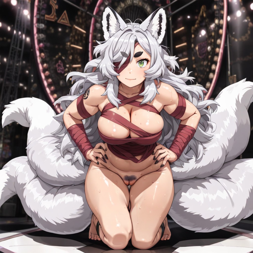 Shiny Skin, Big Eyebrows, Cute Hentai AI Porn