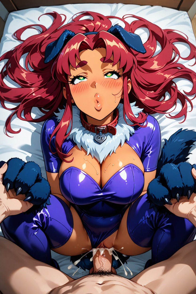 Puppy Ears, Male Hand On Thighs, Feliz Hentai IA