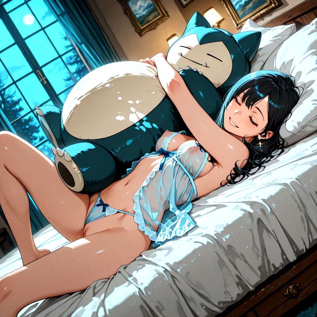 Head On Pillows, Uncensored, Girl Hentai AI Porn