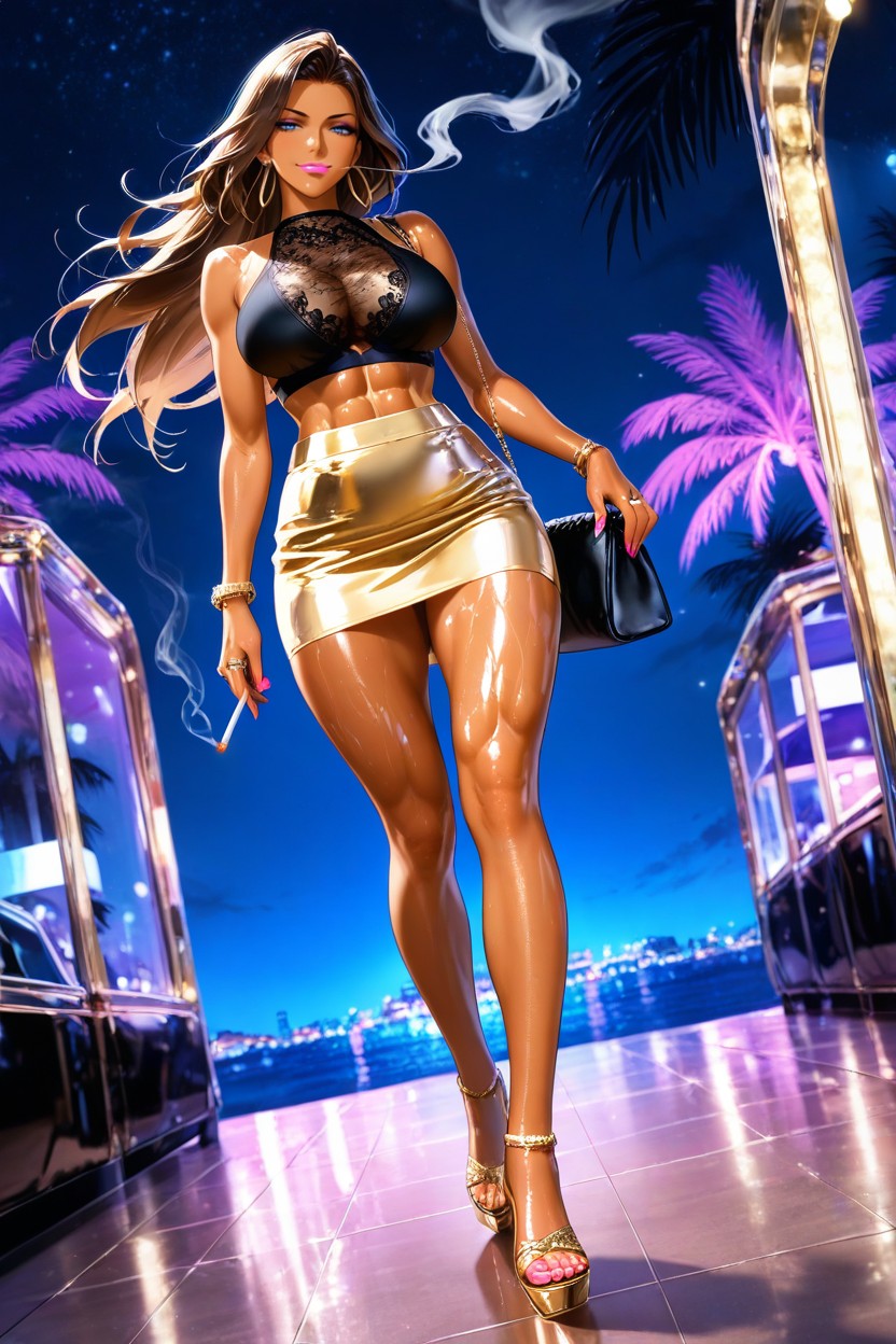 Rings, Body, Pechos Grandes Hentai IA