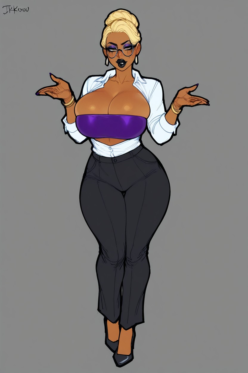 K, Maquillaje Bimbo, 30+ Hentai IA