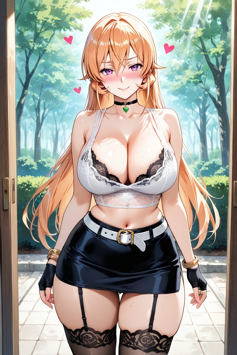 25+, Visible Dark Bra, Hearts Of A Woman In Love Hentai AI Porn