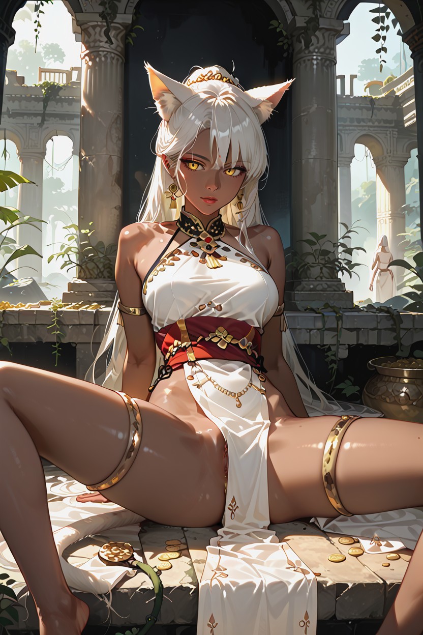 Dark Skin, Scattered Treasures, Cinematic Hentai IA