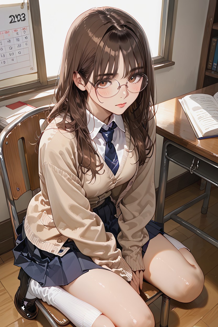 Small Ass, Top Down, Hands On Knees Hentai AI Porn