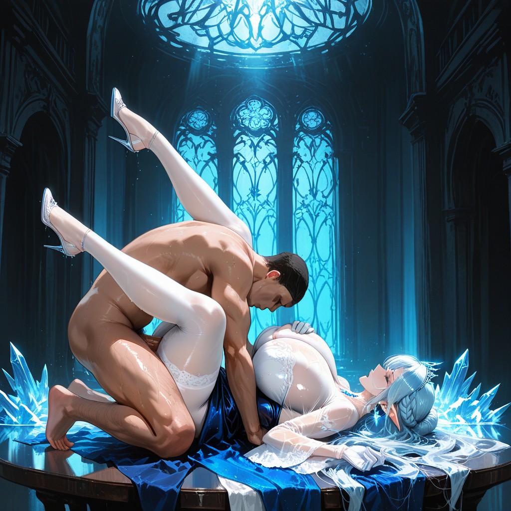 25+, Full Body, Missionary Side View Hentai AI Porn