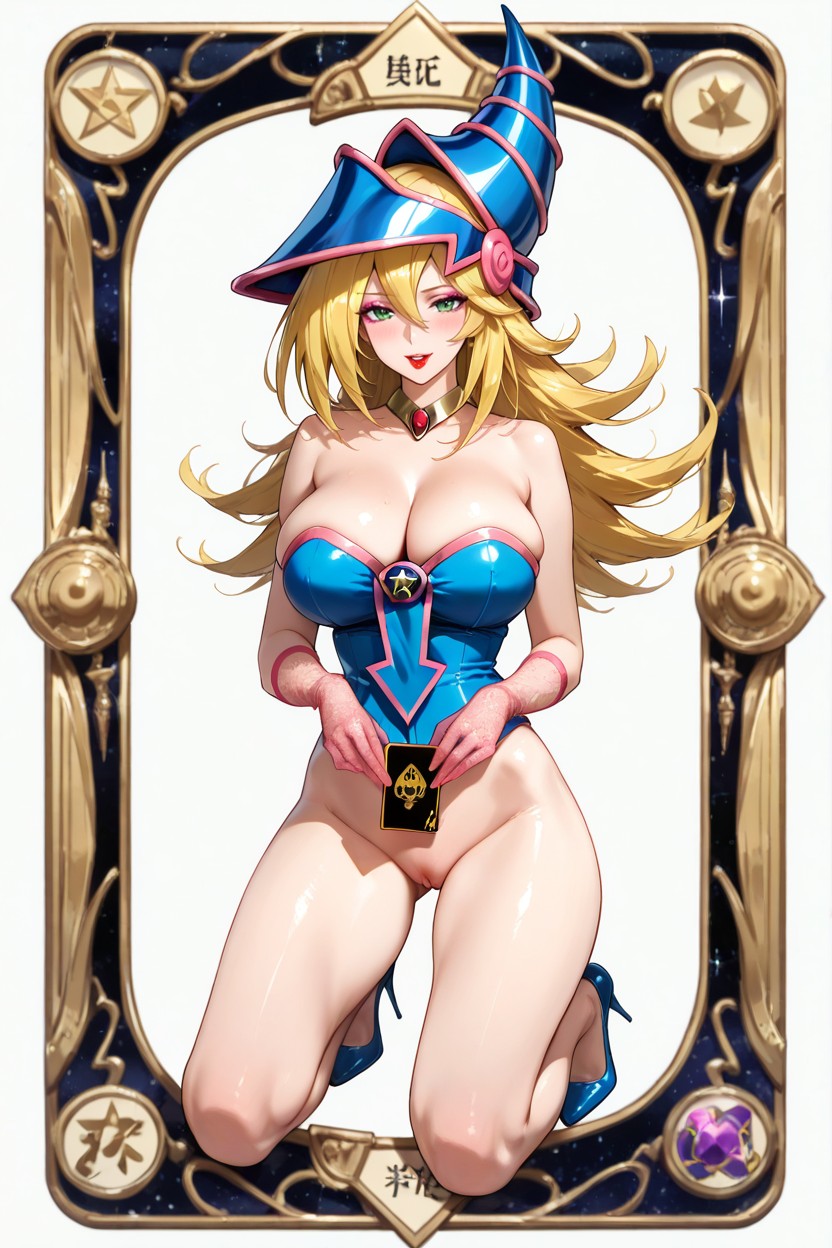 No Bottoms, Seductive Face, Hourglass Figure Hentai AI Porn