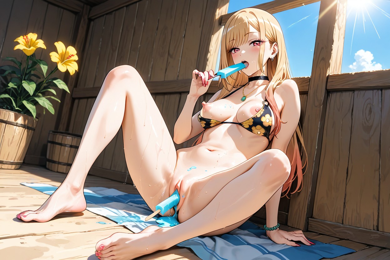 Perky Breast, Erect Nipple, Pechos Pequeños Hentai IA