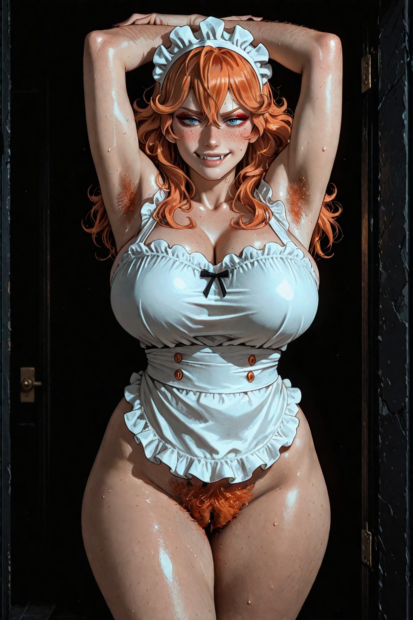 Curvy Body, Cosplay, Fangs Hentai AI Porn