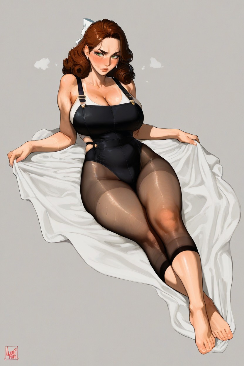 Pechos Redondeados, Clear Volume, Simple Cel-shading Using - Tonal Values Per Surface Hentai IA