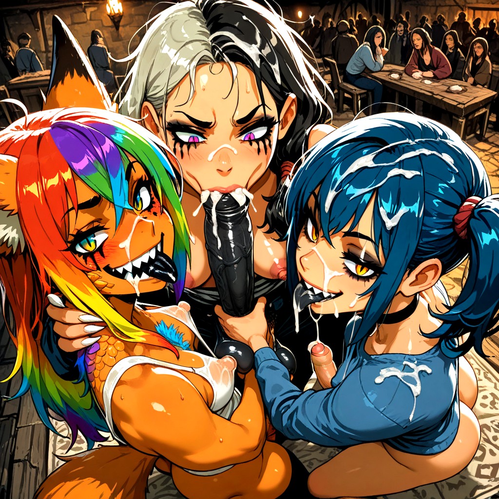Impressed, Rainbow Eyes, Comfy Porno IA Hentai