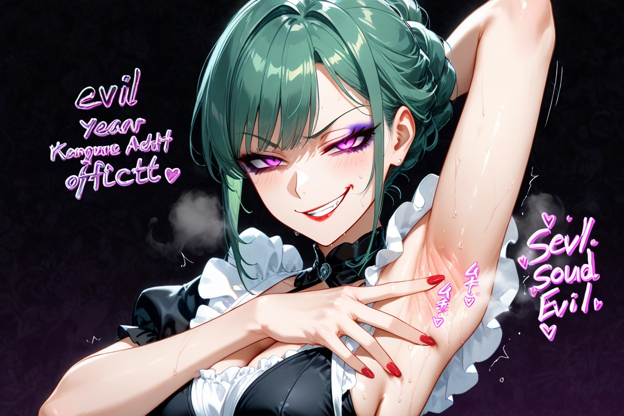 Very Smug Expression, Seducing, Evil Smirk Hentai IA