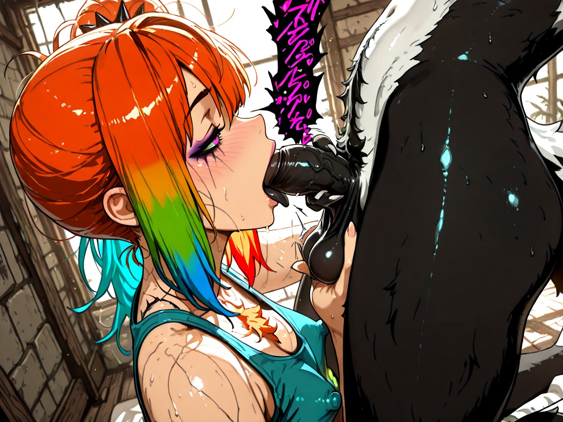 Fit, Skunk, Legs On Shoulders Hentai AI Porn