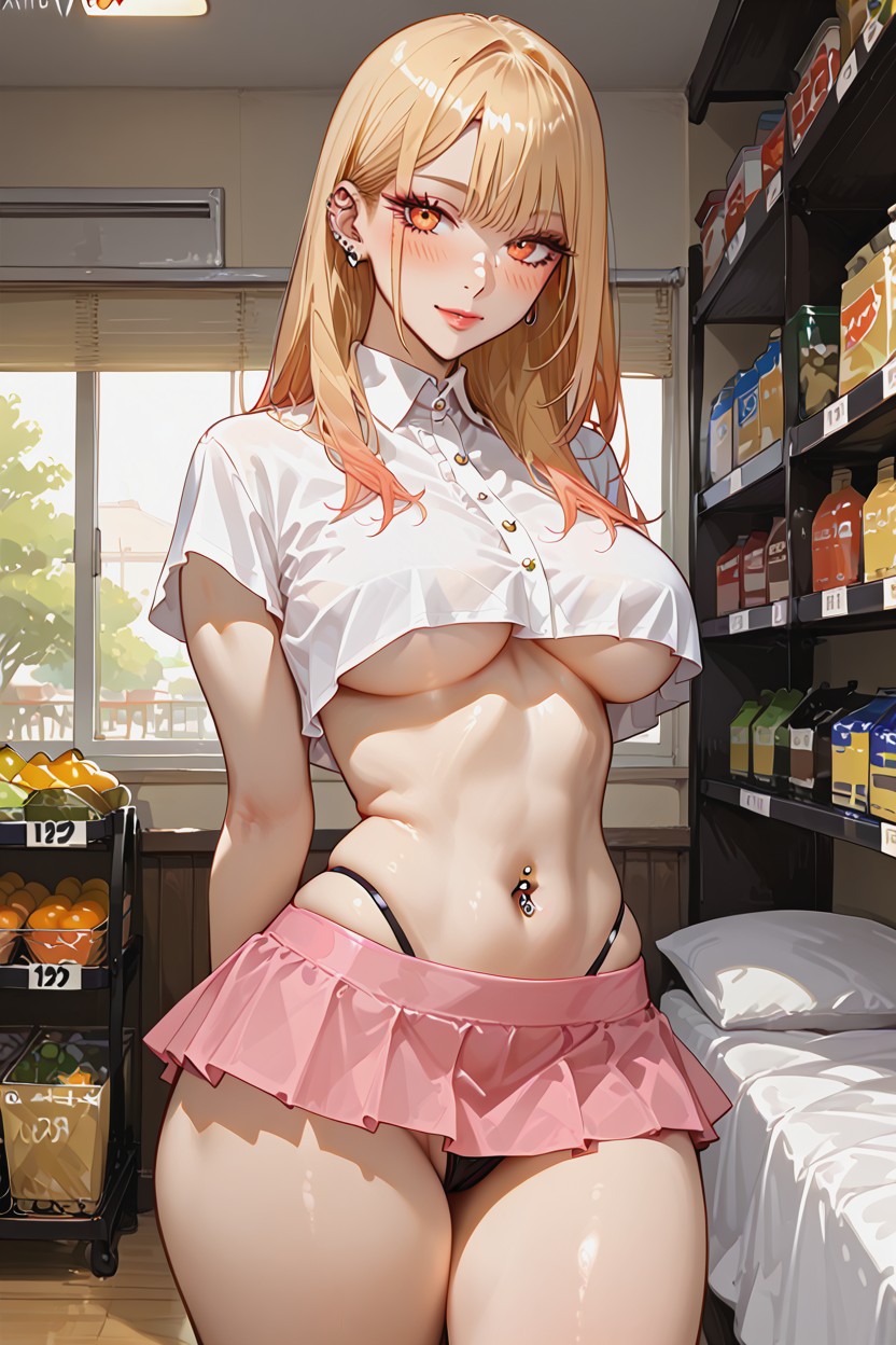 Kitagawa, Culo Mediano, Medium Boobs Hentai IA