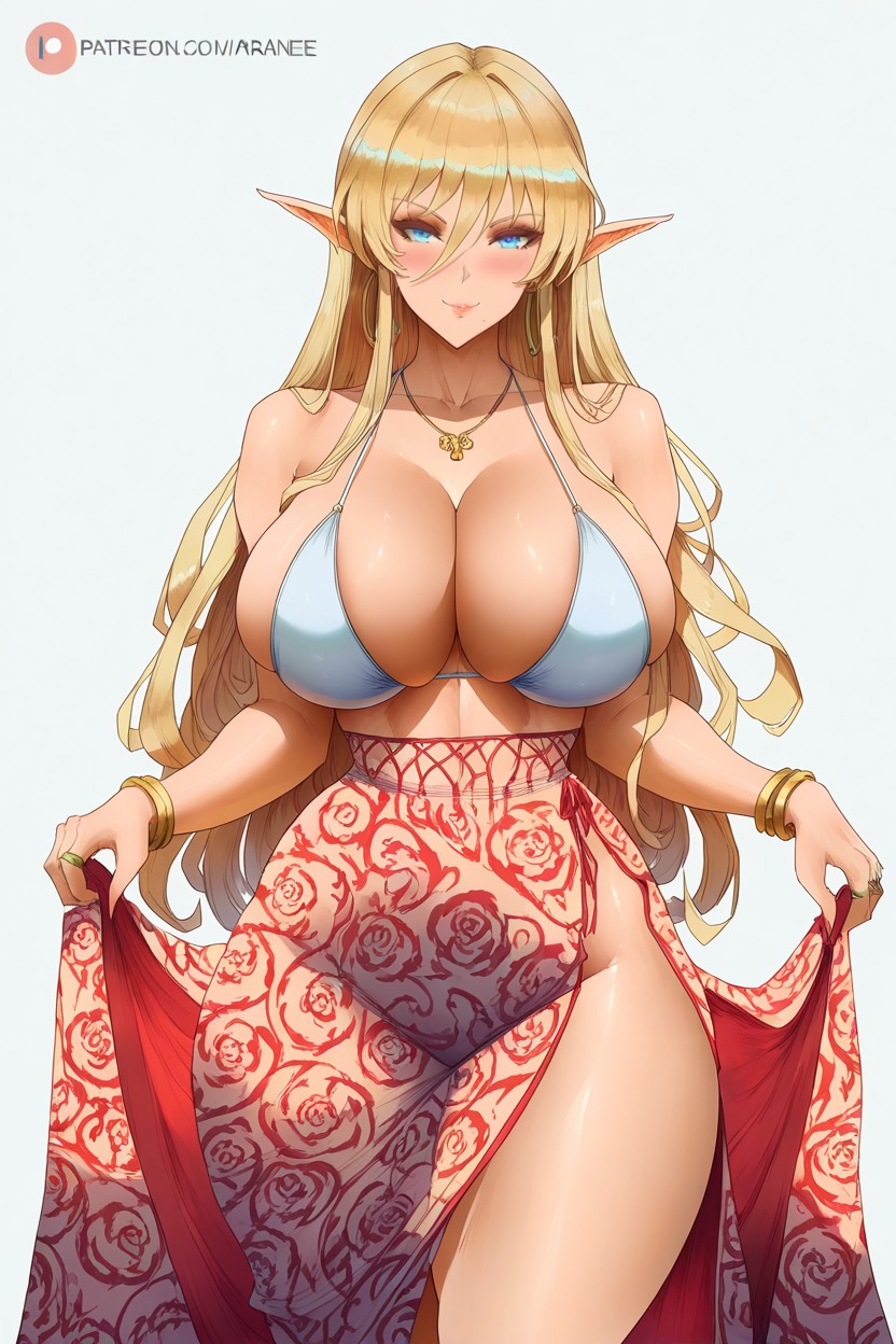 Gold Rings, Bismarck Azur Lane, Looking At Viewer Hentai AI Porn