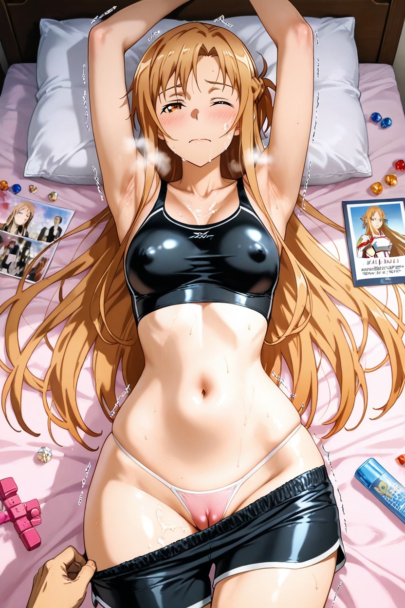 Body Shaped Like Sand Watch, Thong, Toys Hentai AI Porn