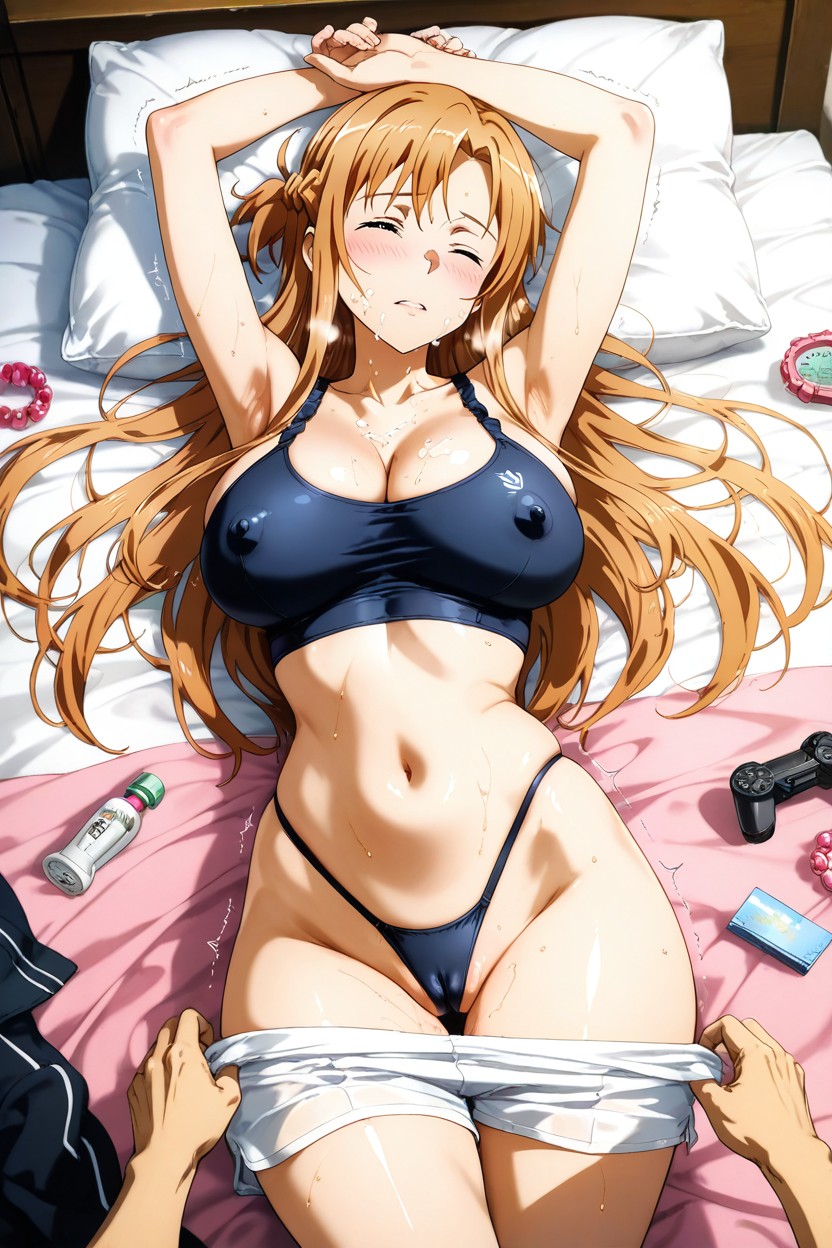 Anatomically Precise Body, Medium, Side View Hentai AI Porn