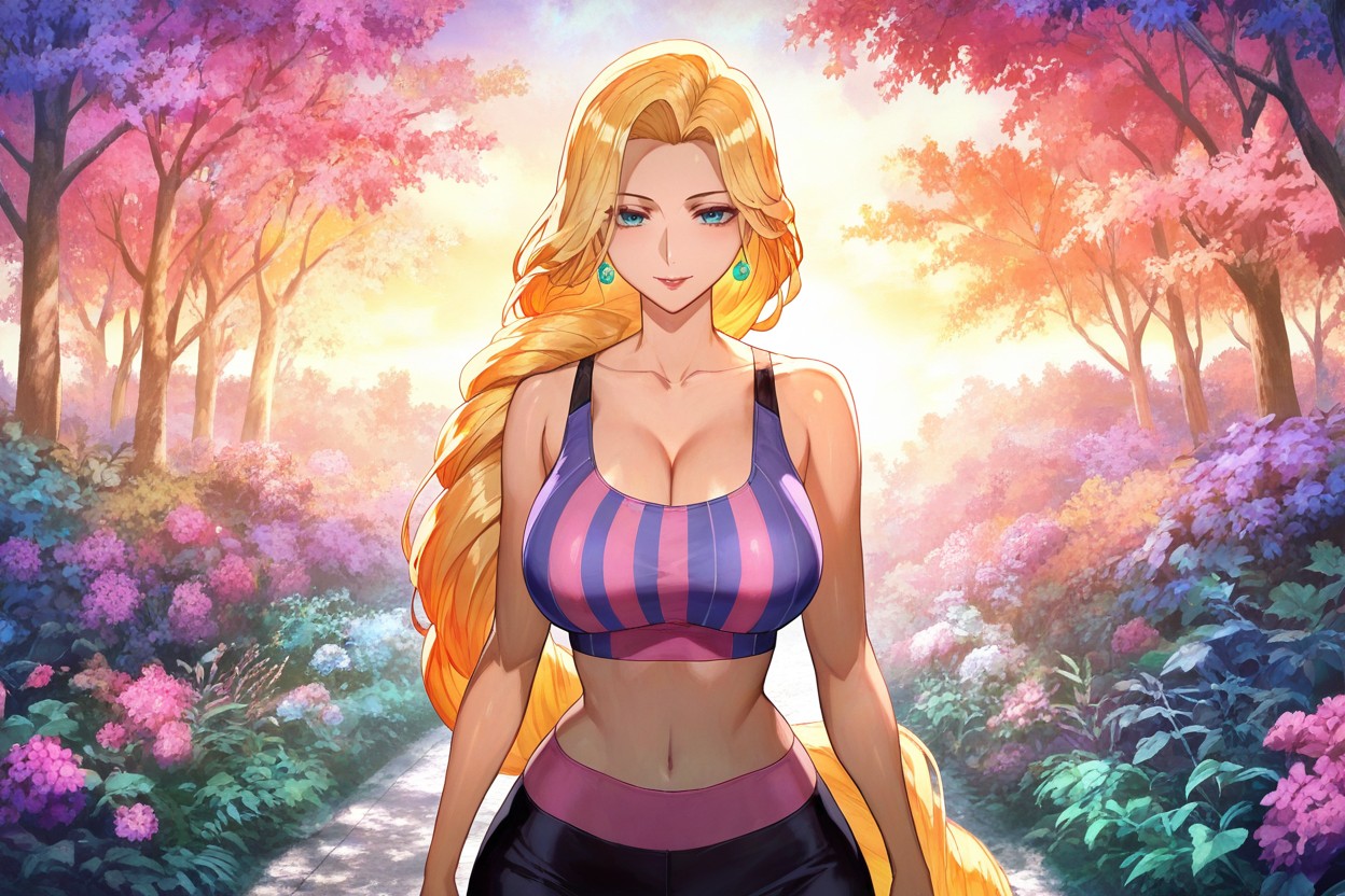 Figura Reloj De Arena, Lack, Pechos Redondeados Hentai IA