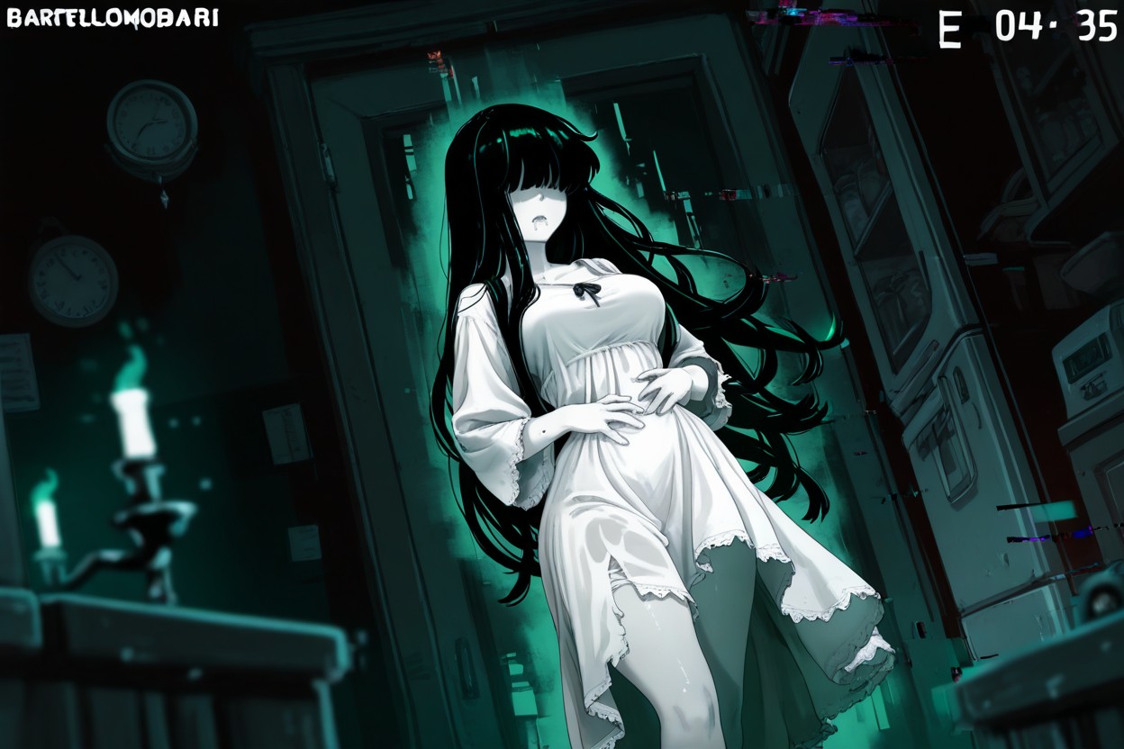 Akai Sashimi Style, Timer, Floating Clock Hentai IA