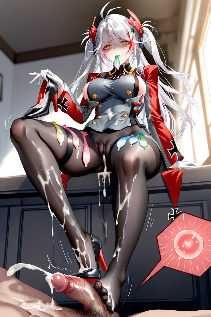 Cum Everywhere, Enojada, On Body Hentai IA