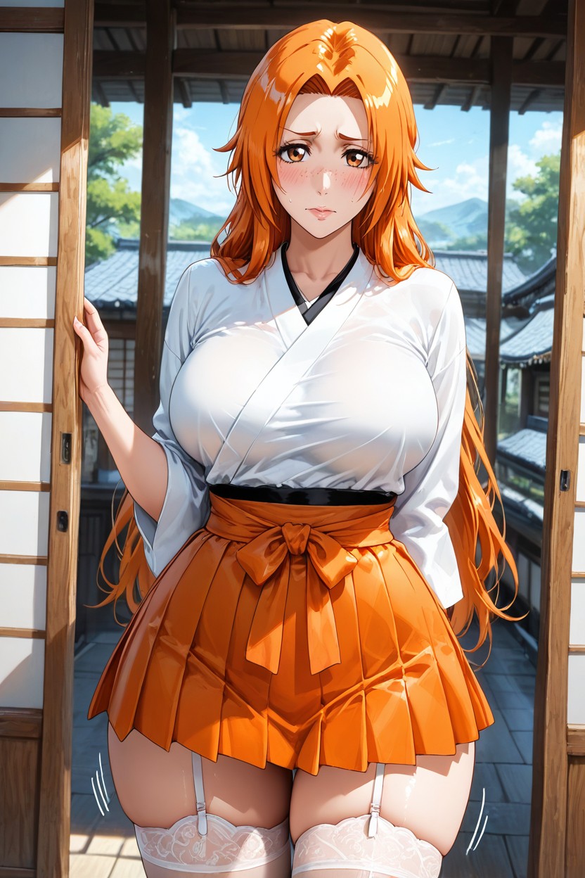 Modelando, Ultra High Details, Stockings Hentai IA