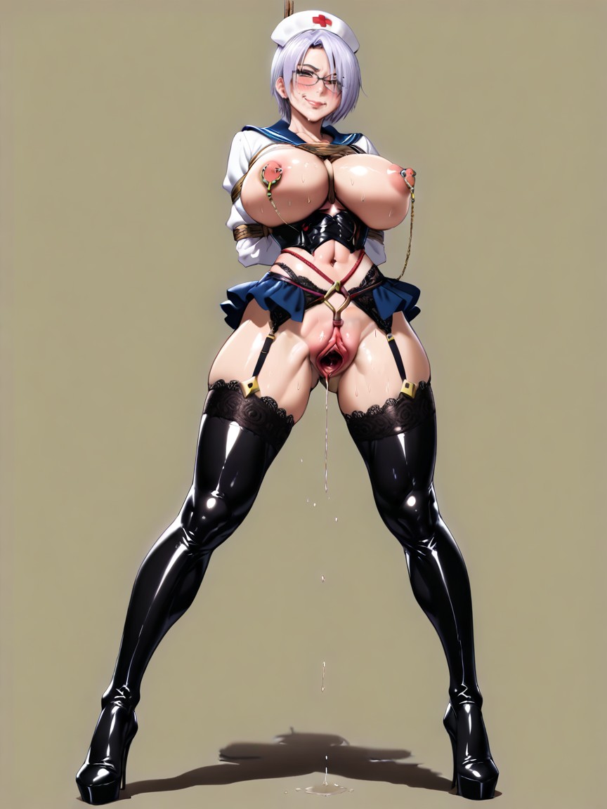 Warm Light, Huge Erect Clitoris, Engorged Clitoris Hentai AI Porn