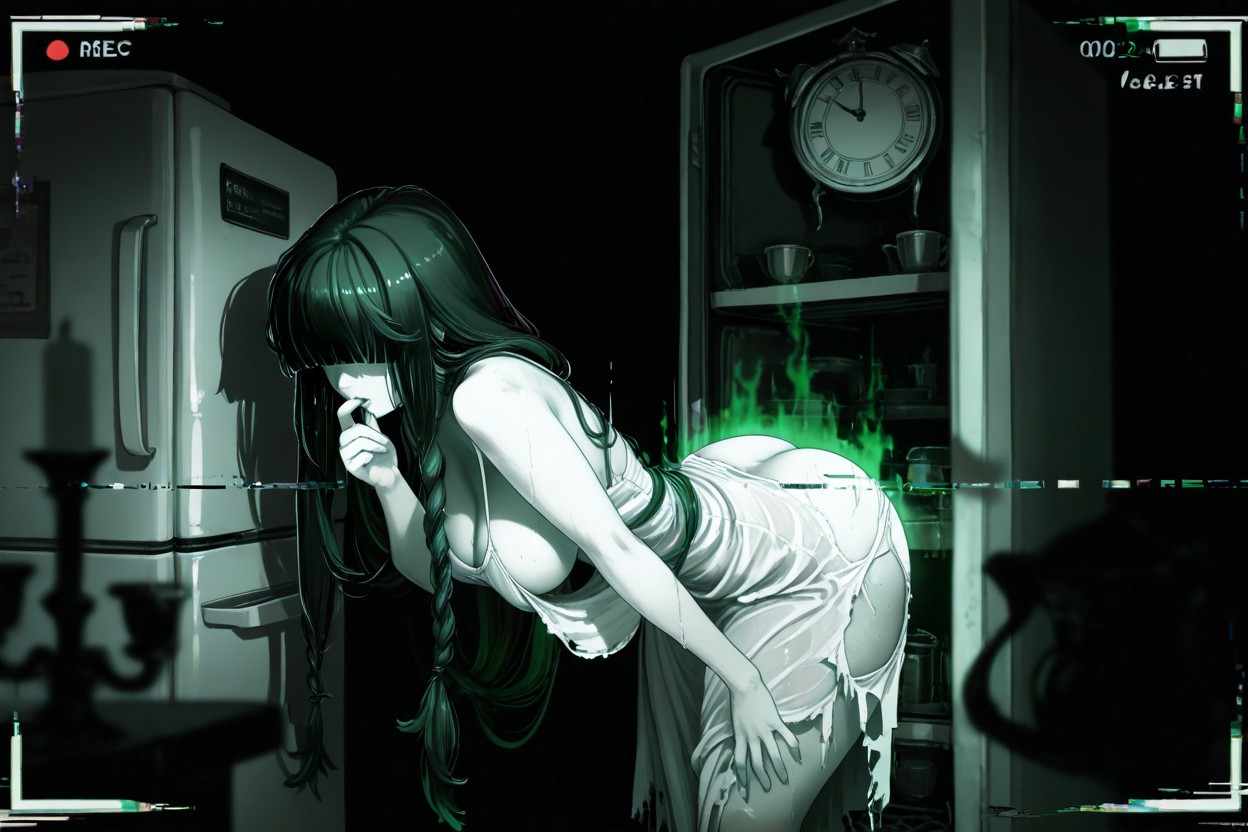 Timer, Thinking, Camera Frame View Hentai IA