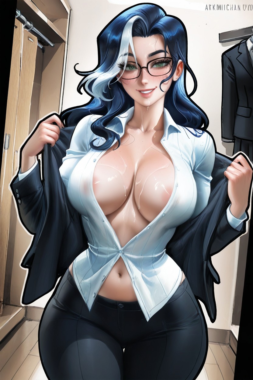 Woman, Areola Slip, Medium Ass Hentai AI Porn