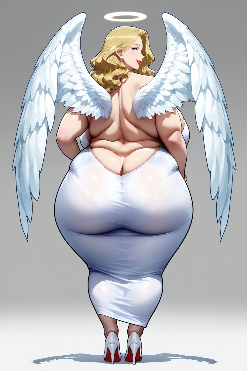 Full Clothed, 50+, Monochrome Background Hentai AI Porn