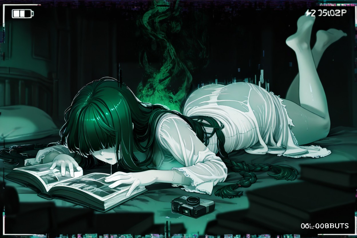 Ropa Rasgada, Pechos Medianos, Exposed Thigh Hentai IA