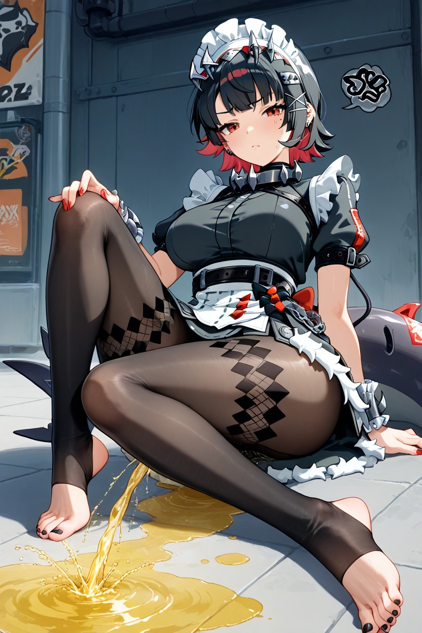 Large Stream Of Pee, Huge Amount Of Pee, Pissing Hentai IA