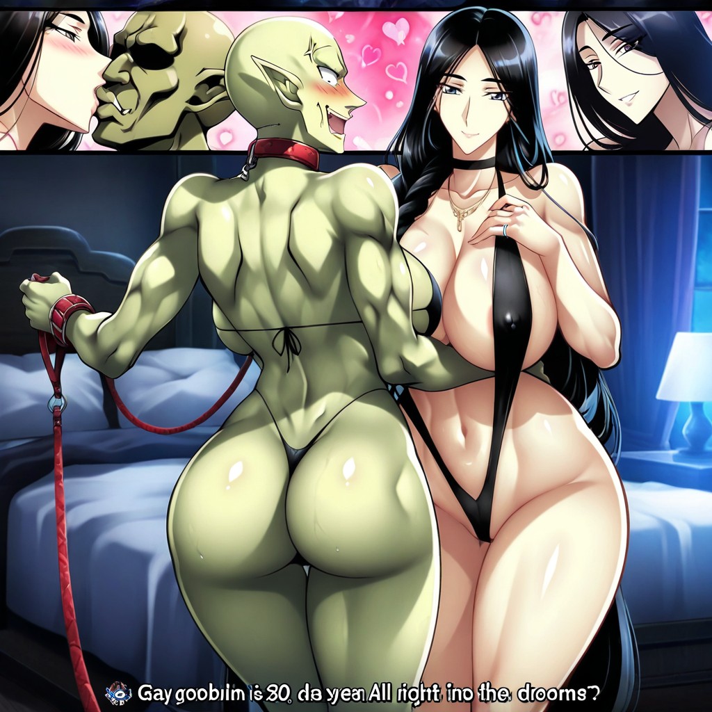 Muscle Waste, Unohana Retsu Gets Dominated By A Bald Goblin, Femboy Hentai AI Porn