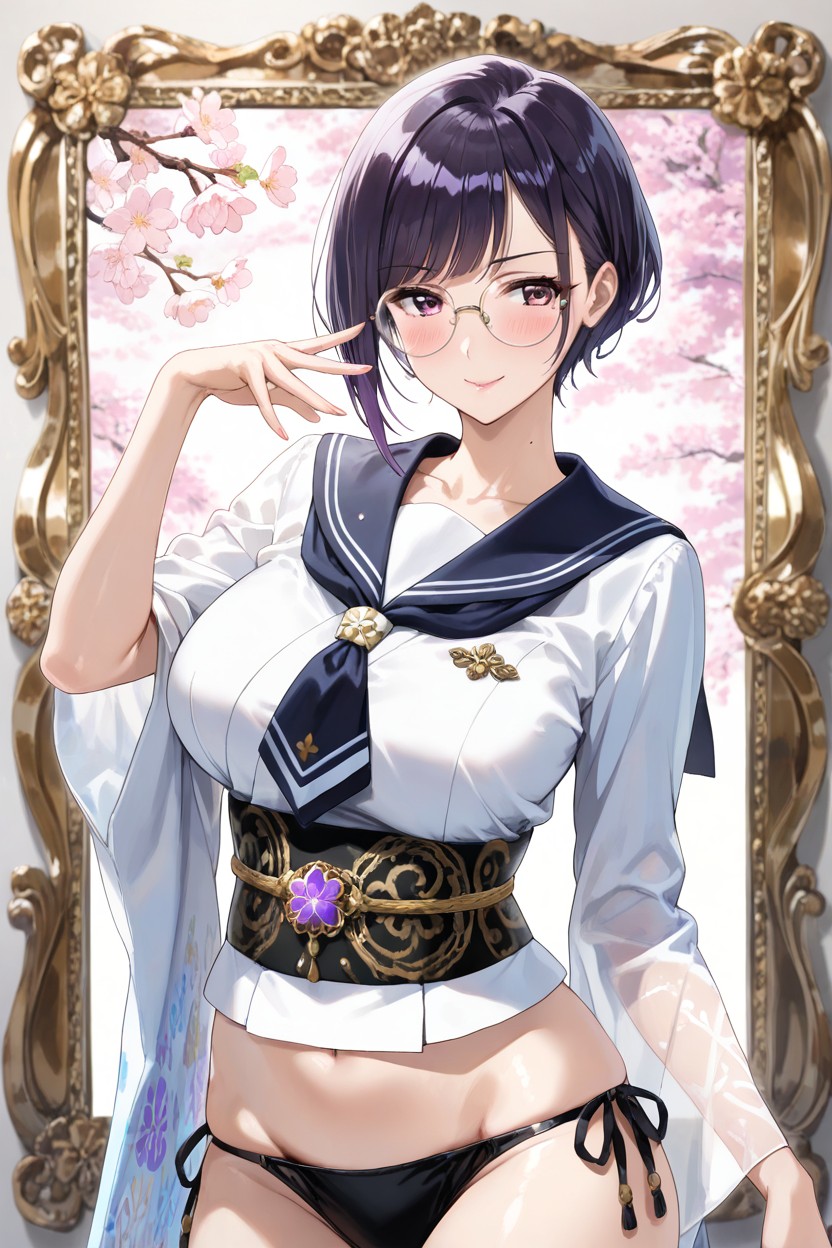 Showing The Navel, Lowleg Minniskirt, Super Idol Hentai IA
