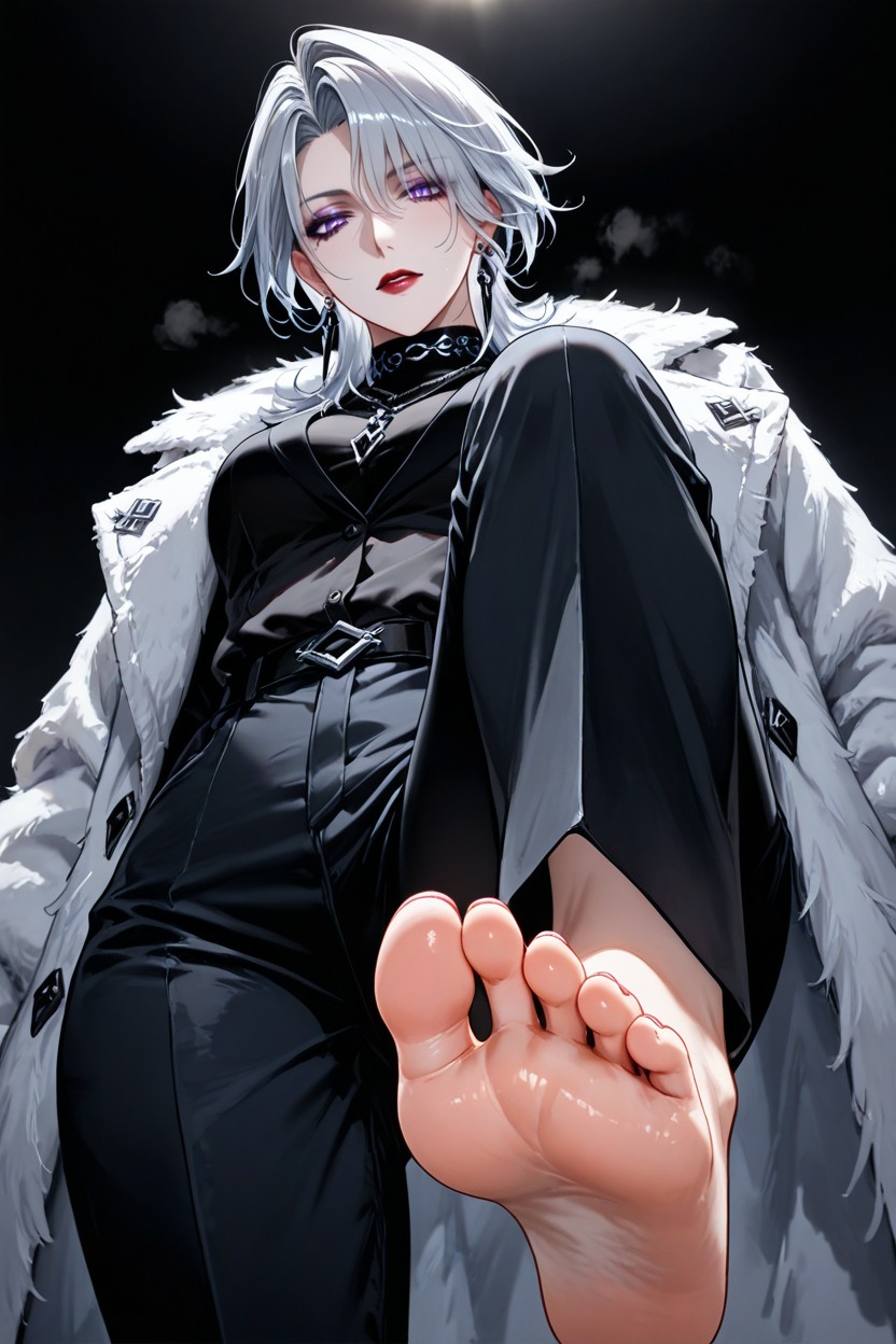 Foot Fetish, Female Viewer, Toes Hentai IA