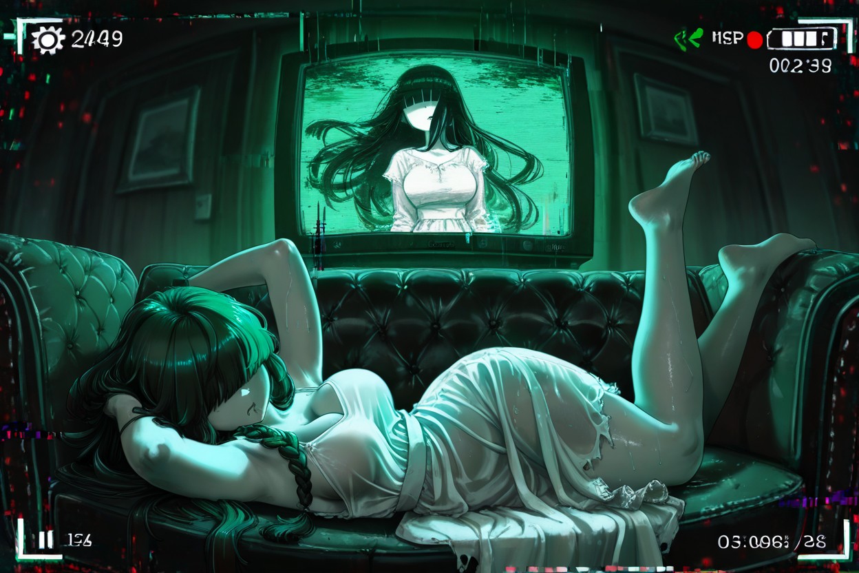 Cobweb, Feet Up, Torn Clothes Hentai IA