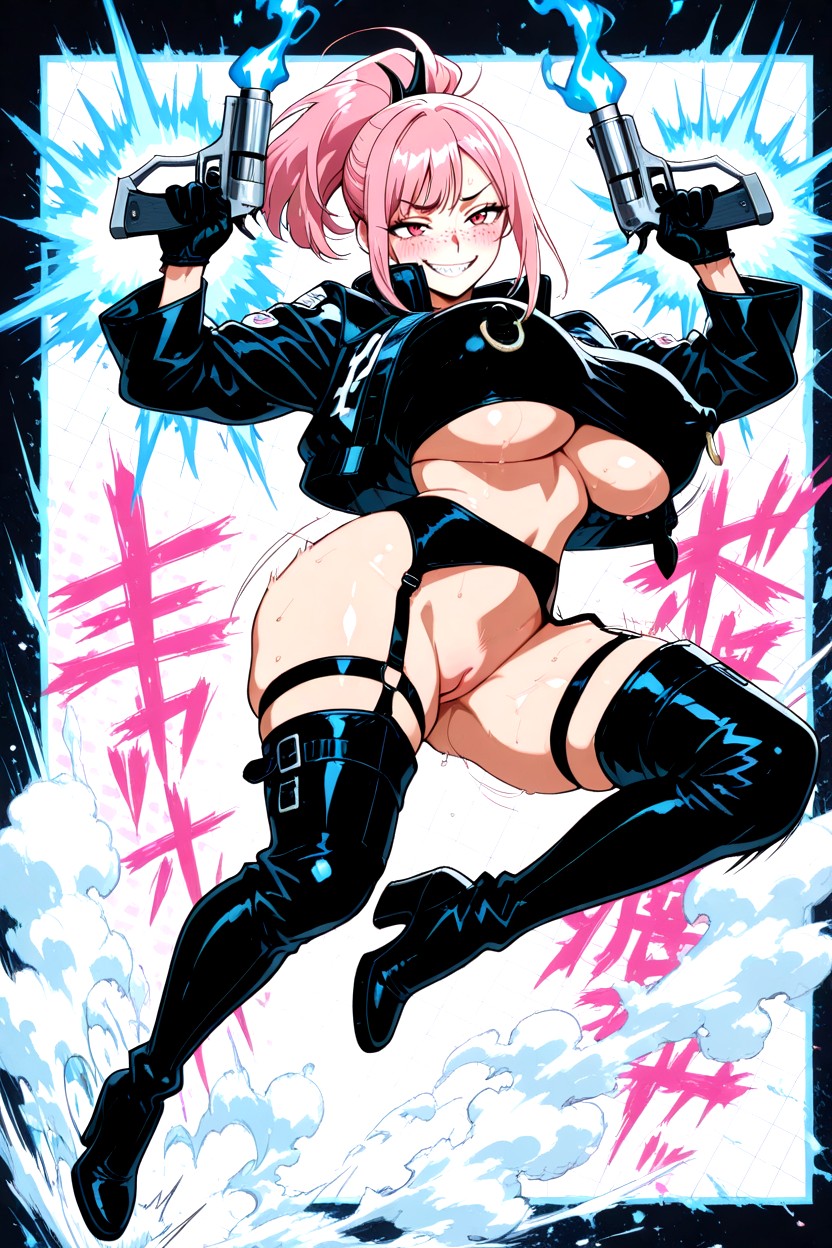 Extreme Distortion View, Showing Pussy, Blushing Hentai IA
