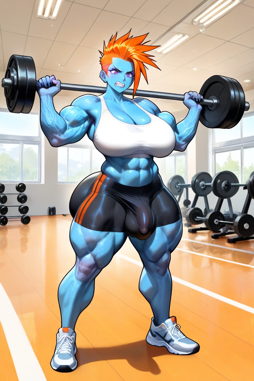 Milf, Milf, Muscular Veiny Arms Hentai IA