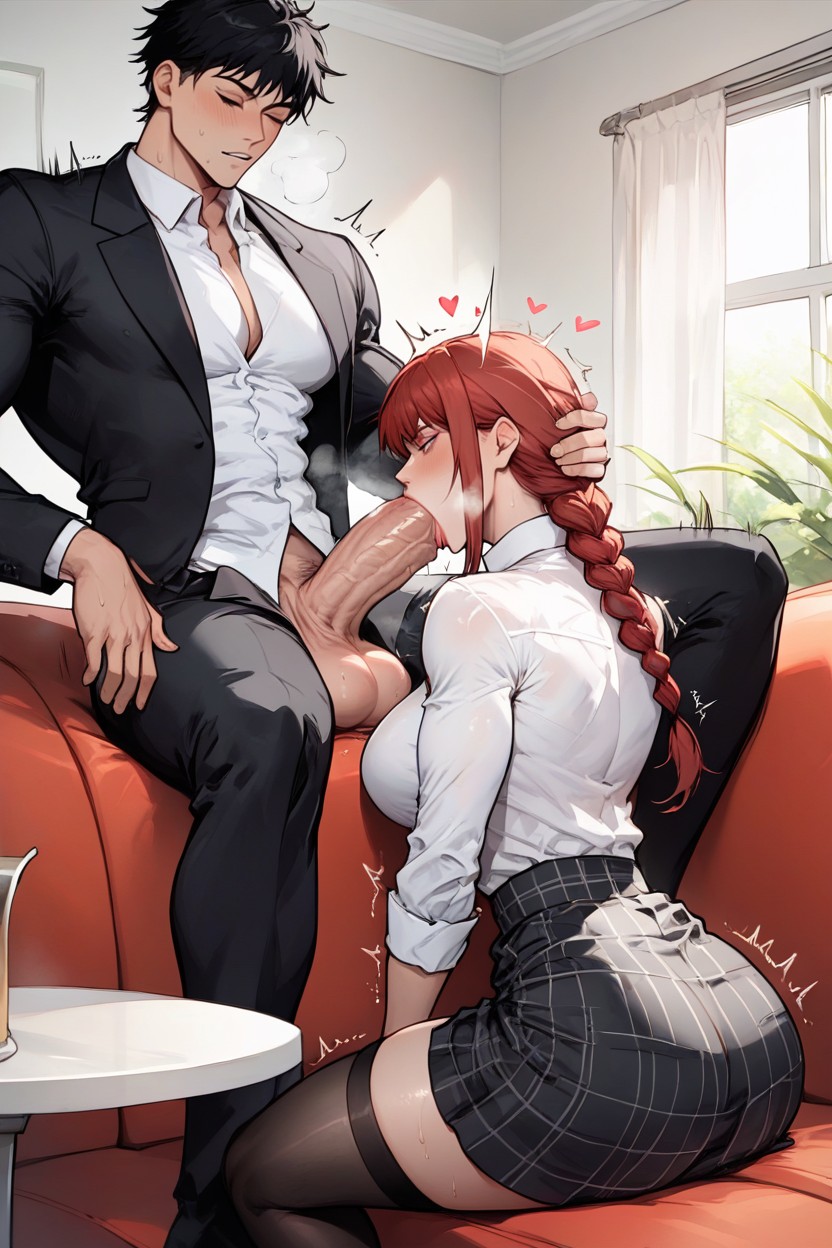 18+, Big Breasts, Kitchen In The Background Hentai AI Porn