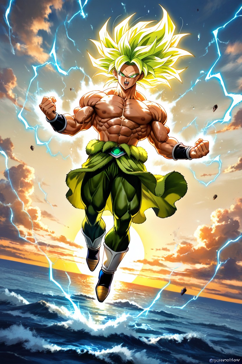 Ojos Verdes, Ángulo Alto, 30+ Hentai IA