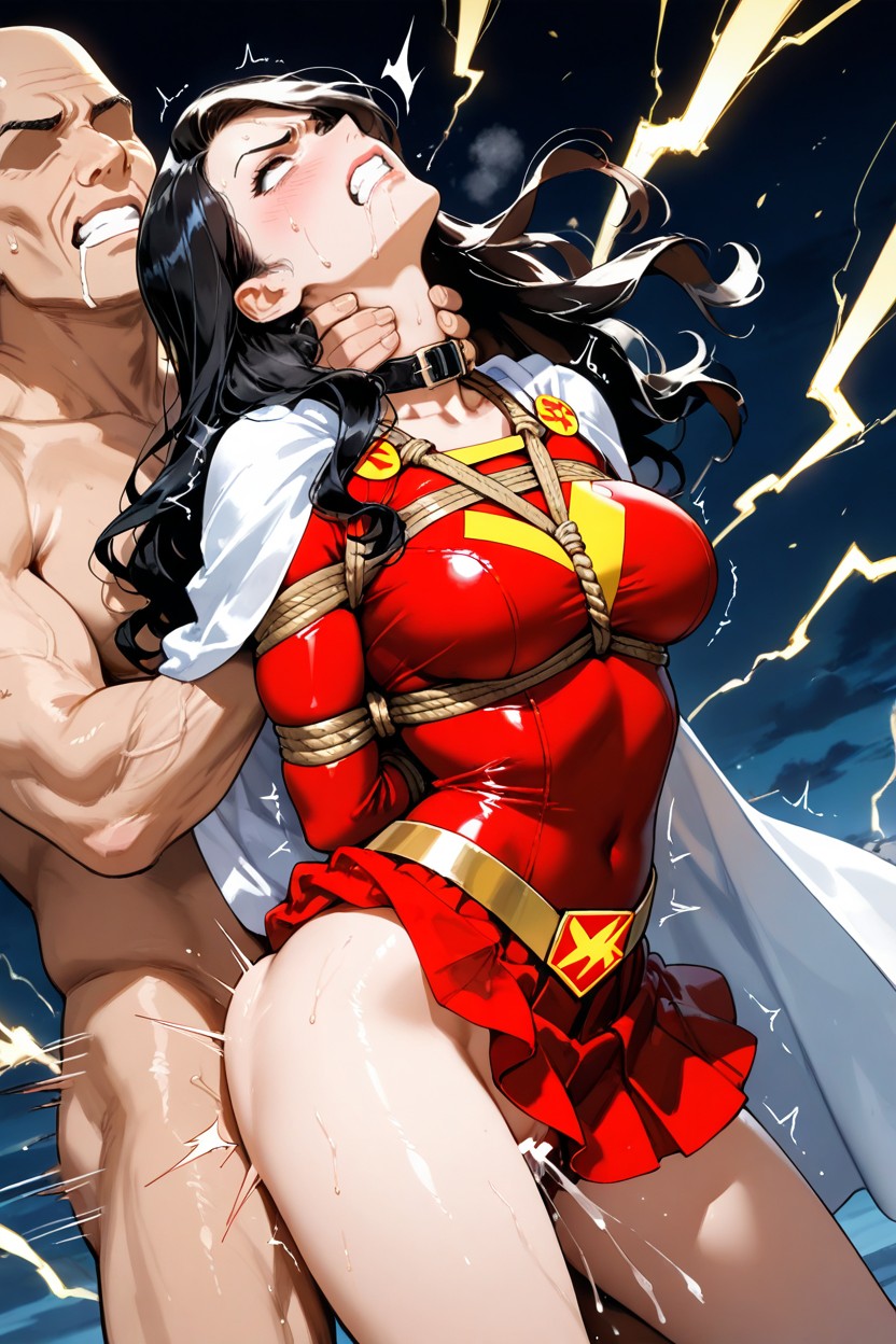 Head Back, Bdsm, Bound Arms Hentai IA