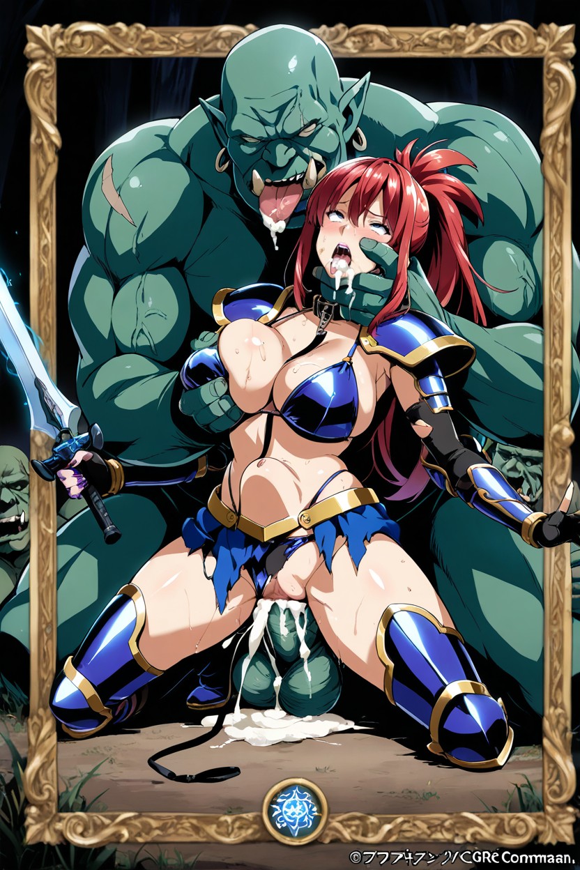 Group Sex, Orc, To Have Passionate Sex Hentai AI Porn