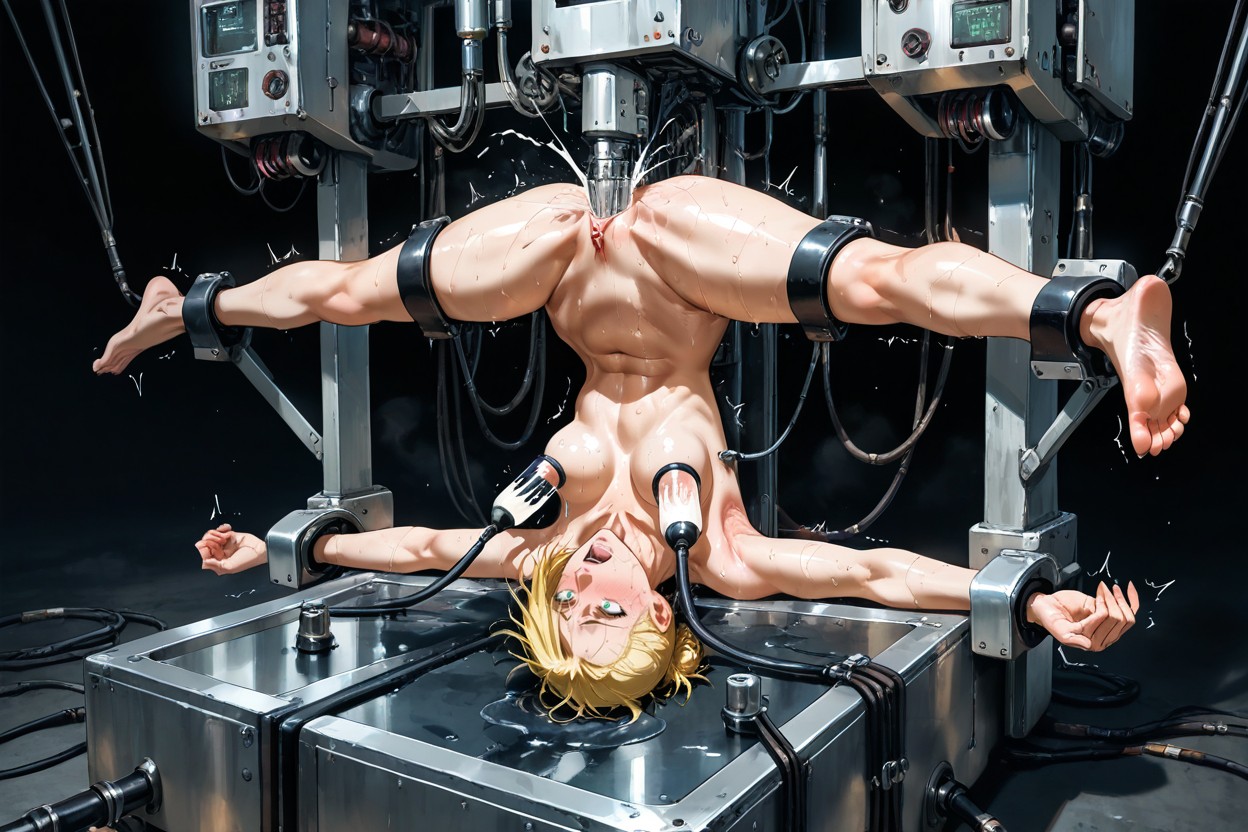 High Detail, Profuse Salivation, Sweaty Hentai AI Porn