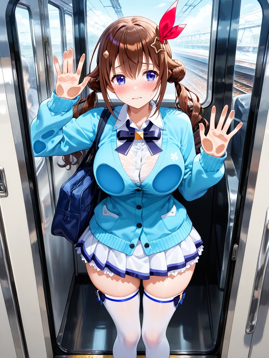 No Extra Fingers, Solo, Leather Penny Loafers Hentai AI Porn